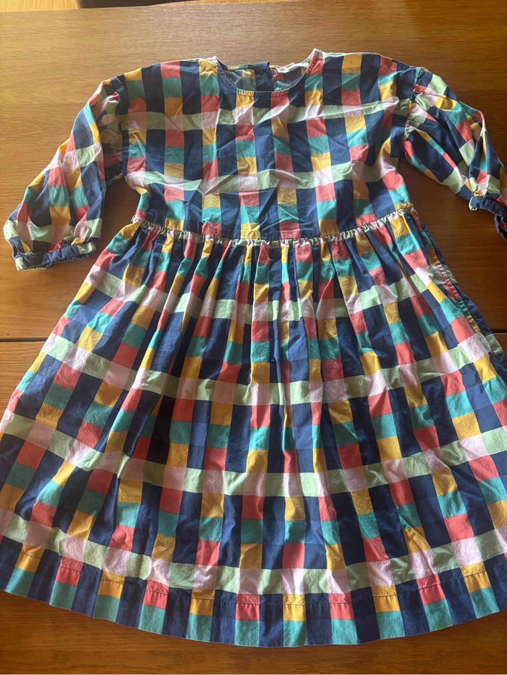 Tucker + Tate Multicolor Check Cotton Dress